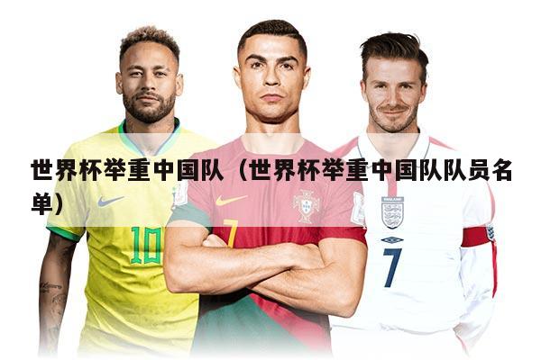 世界杯举重中国队（世界杯举重中国队队员名单）