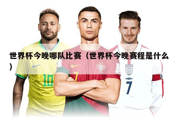 世界杯今晚哪队比赛（世界杯今晚赛程是什么）