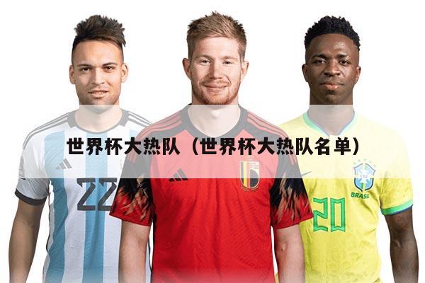 世界杯大热队（世界杯大热队名单）