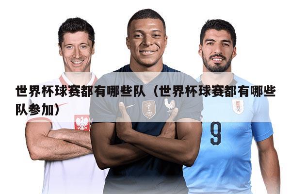世界杯球赛都有哪些队（世界杯球赛都有哪些队参加）